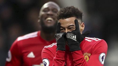 Sékou Koné dan Jesse Lingard, Manchester United (MU)